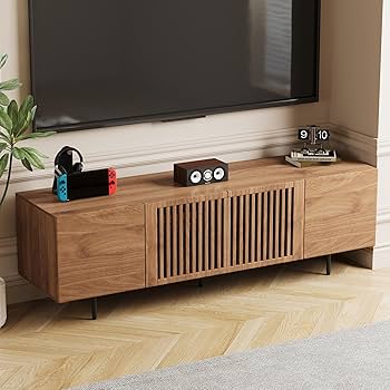 家具・インテリア sony sport Amazon.com: NessCarsti Mid Century Modern TV Stand for 70 Inch TVs